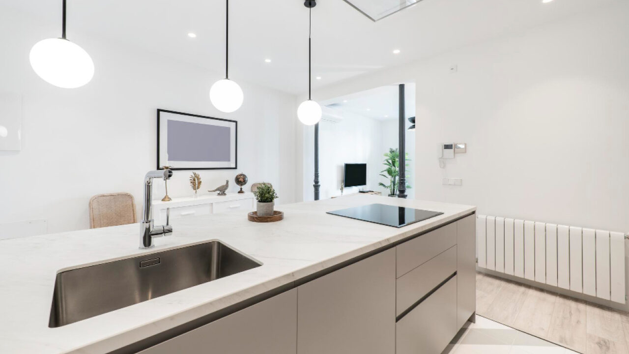 kitchen island with built in sink